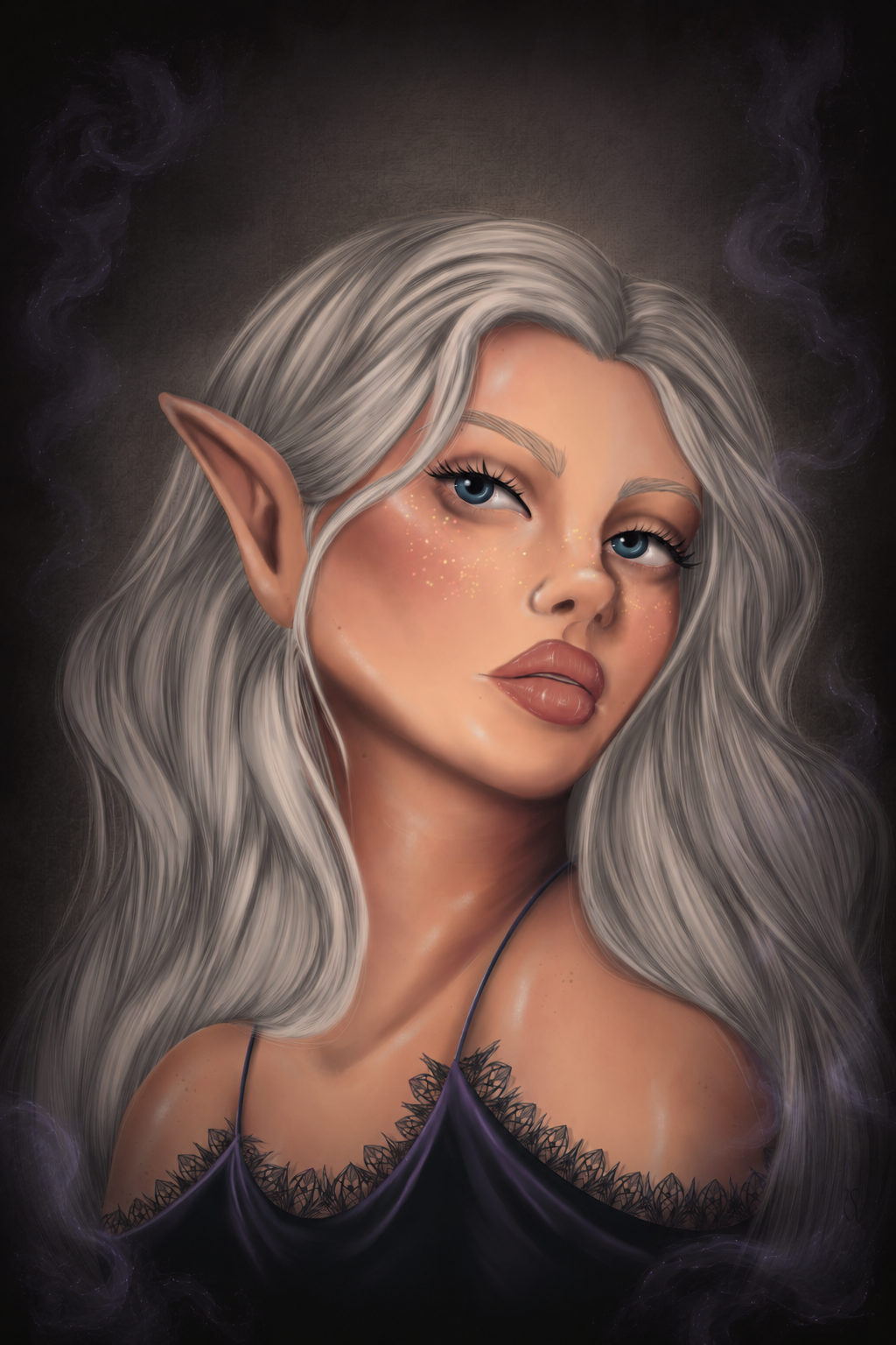Limited edition Imani character artwork, included in the Shadow bundle